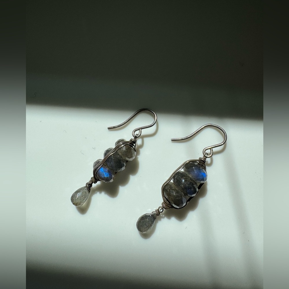 Labradorite Drop Earrings
